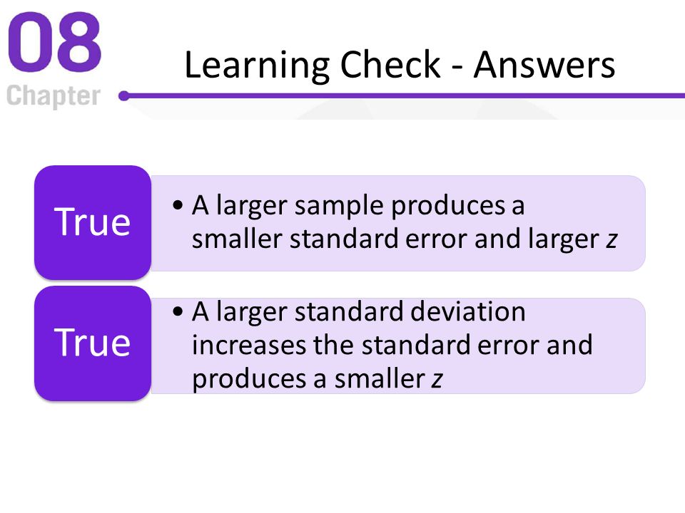 Learning Check - Answers