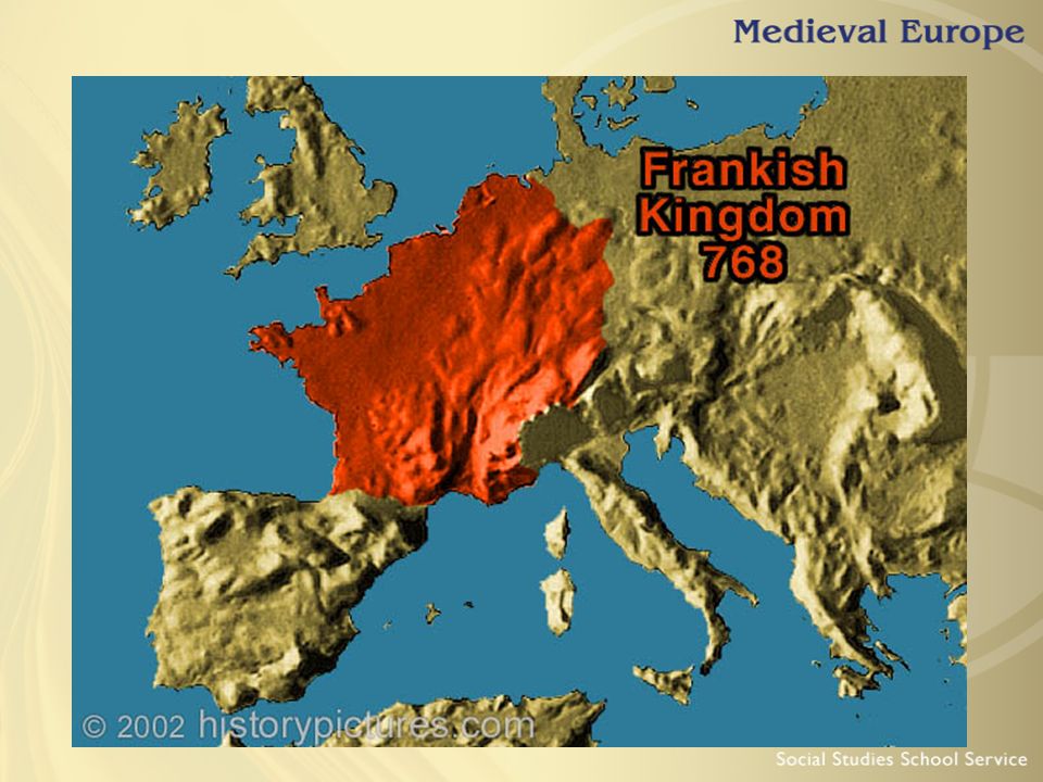 After the death of Clovis, Charles Martel became leader of the Franks