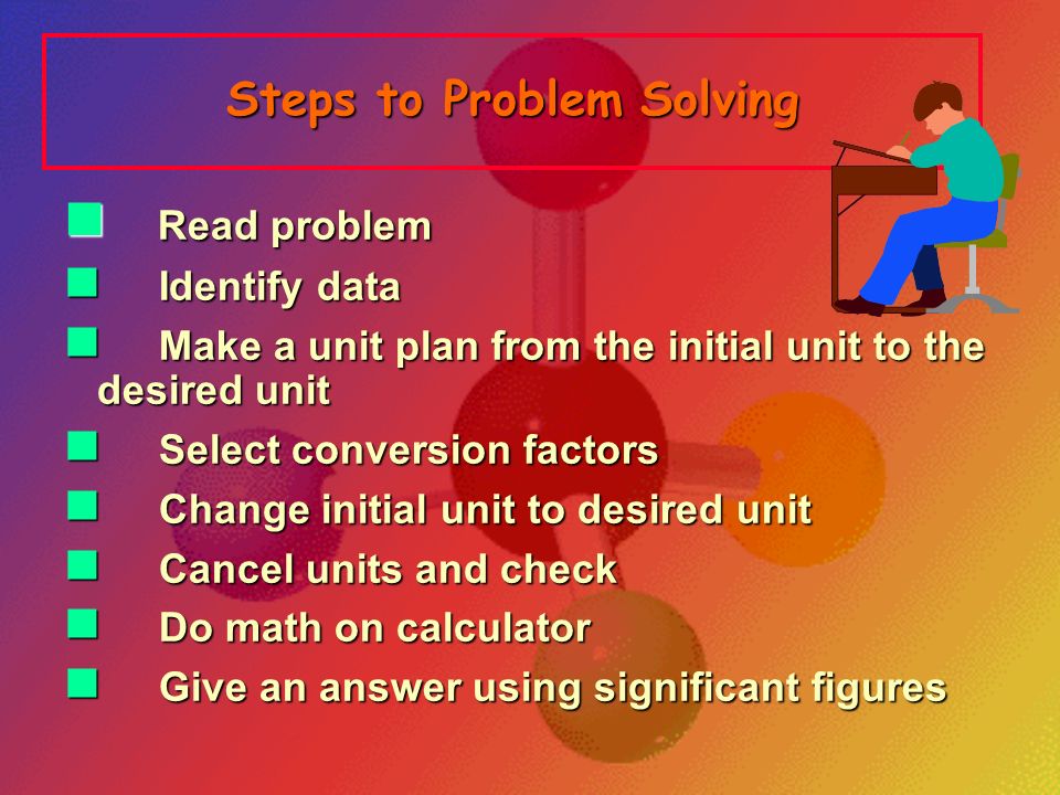 Steps to Problem Solving