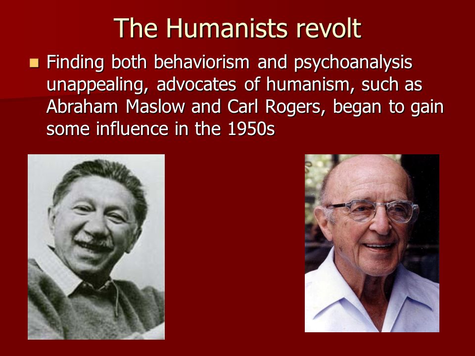 The Humanists revolt