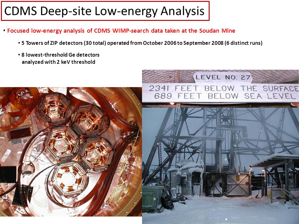 CDMS Deep-site Low-energy Analysis