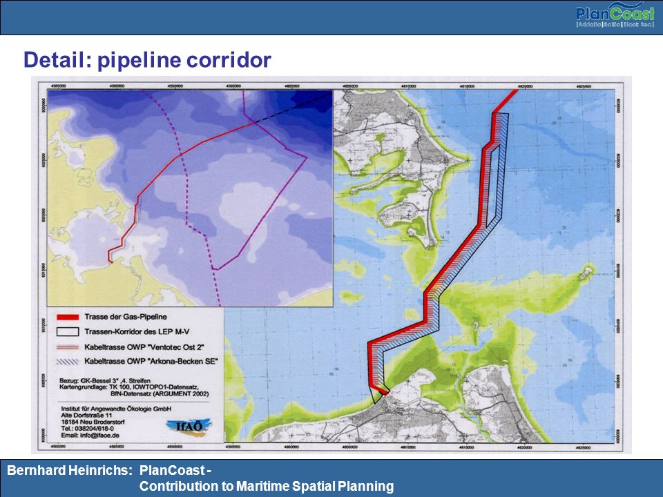 Detail: pipeline corridor