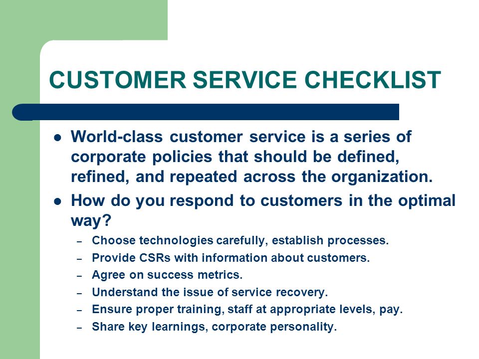 Chapter 3 Crm And Customer Service Ppt Download