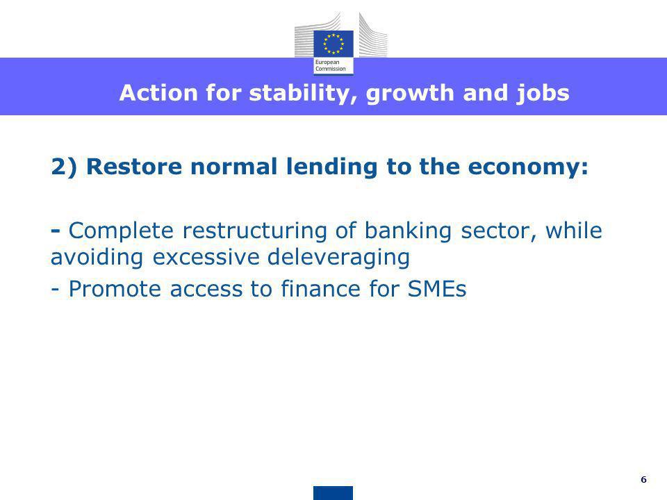 Action for stability, growth and jobs