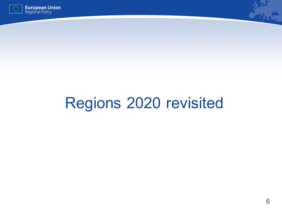 Regions 2020 revisited