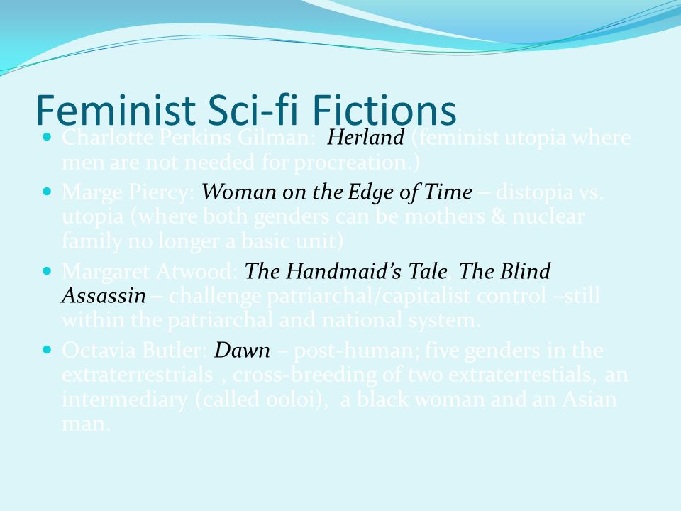 Feminist Sci-fi Fictions