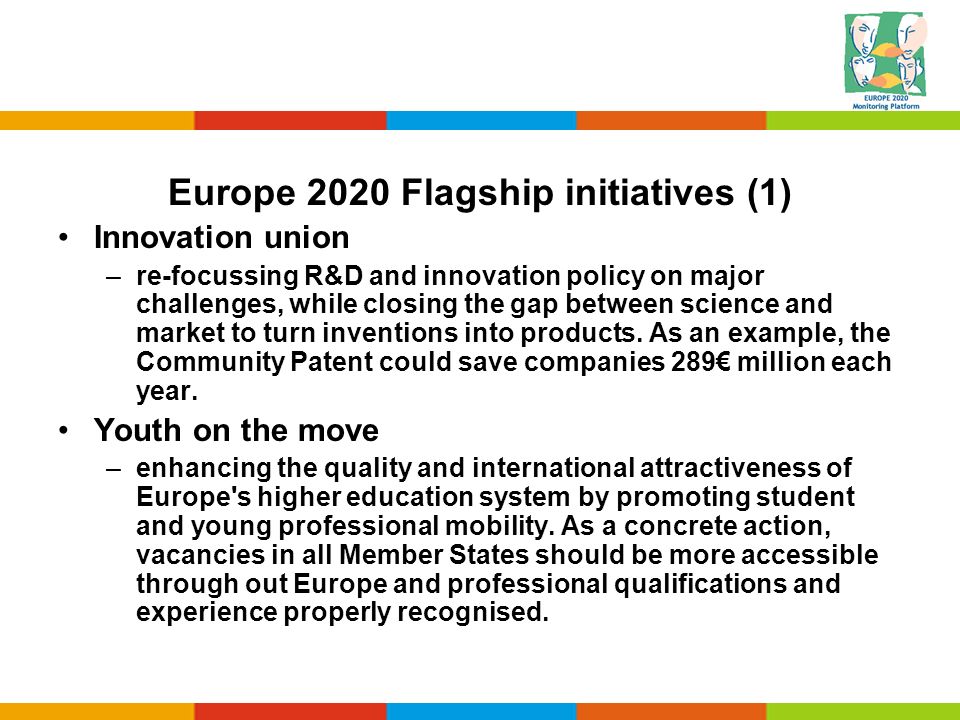 Europe 2020 Flagship initiatives (1)