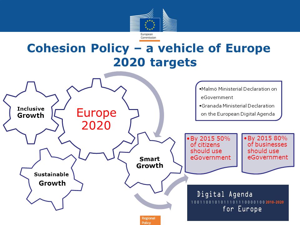 Cohesion Policy – a vehicle of Europe 2020 targets