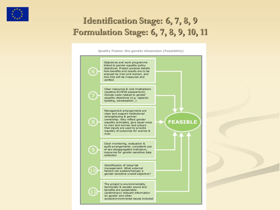 Identification Stage: 6, 7, 8, 9 Formulation Stage: 6, 7, 8, 9, 10, 11