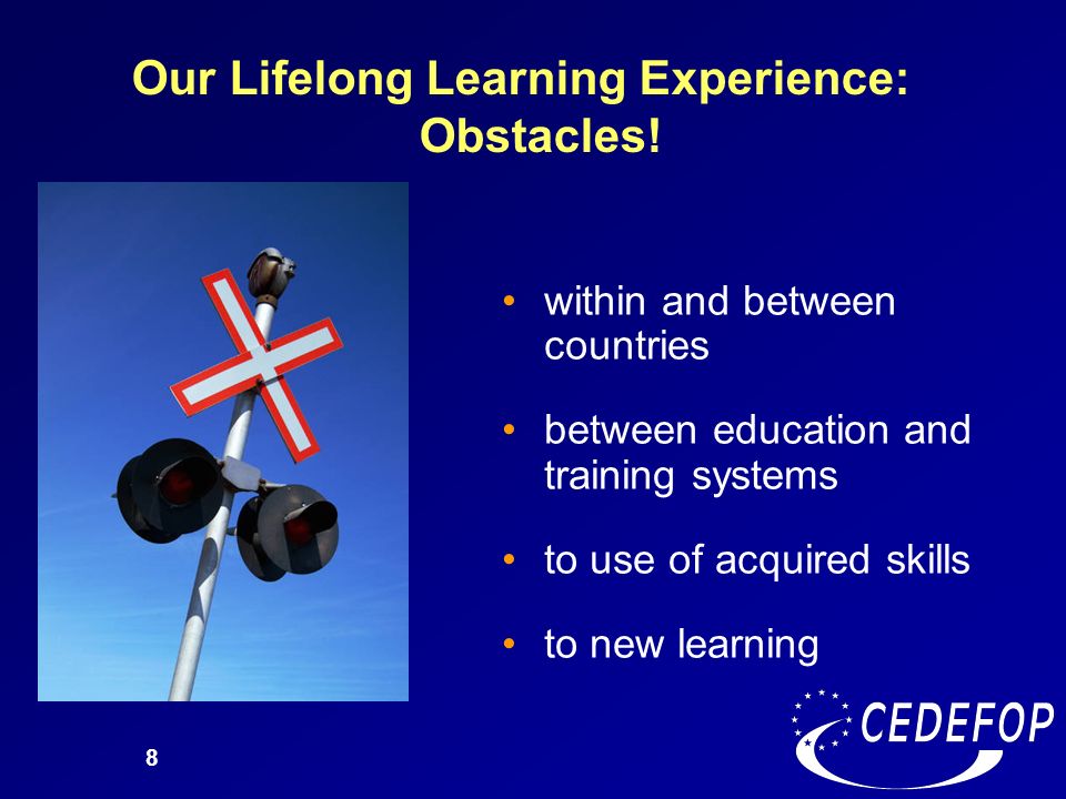 Our Lifelong Learning Experience: Obstacles!