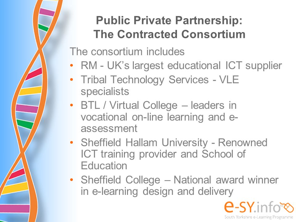 Public Private Partnership: The Contracted Consortium