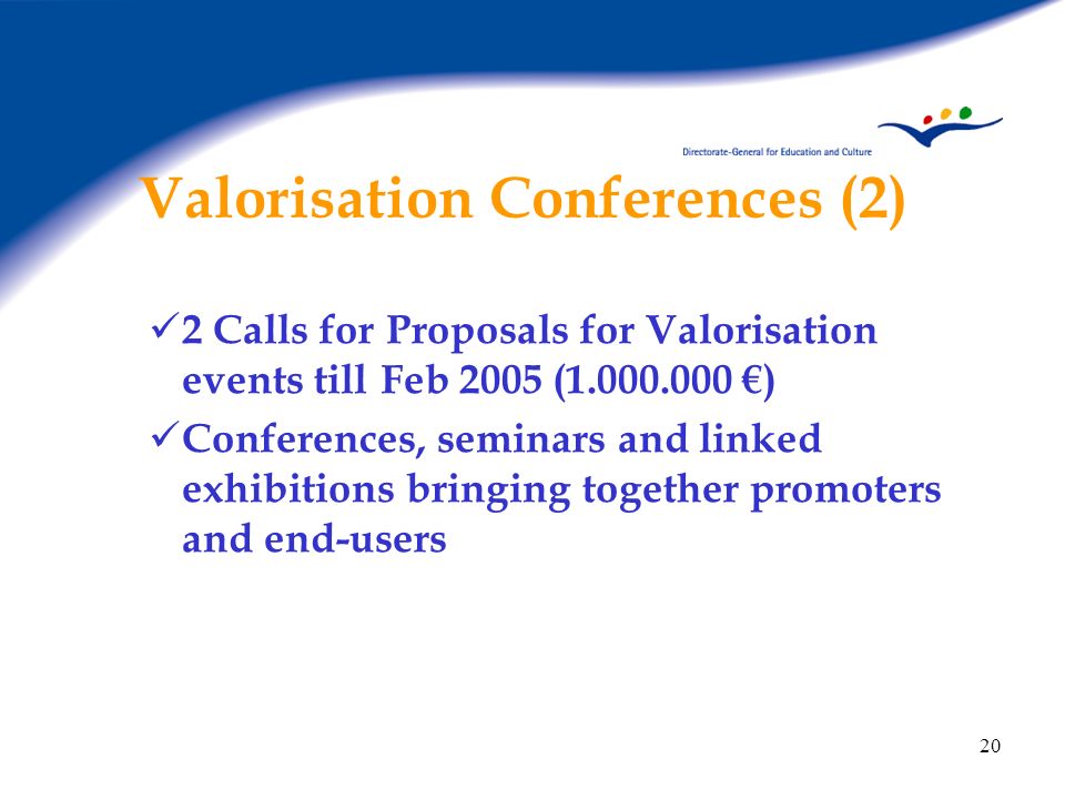 Valorisation Conferences (2)