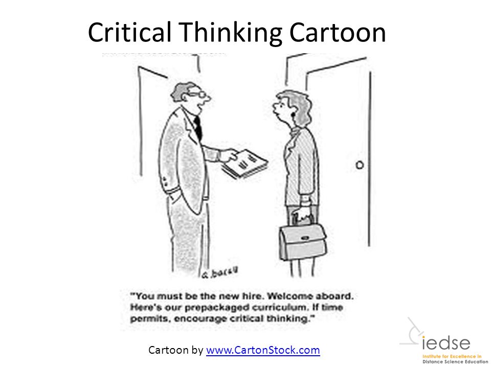critical thinking cartoons
