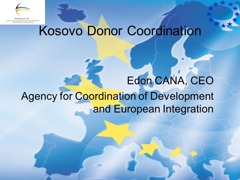 Kosovo Donor Coordination