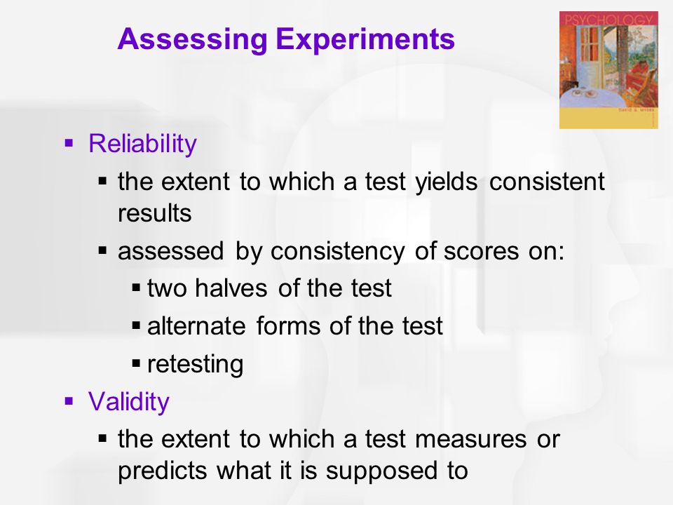 Assessing Experiments