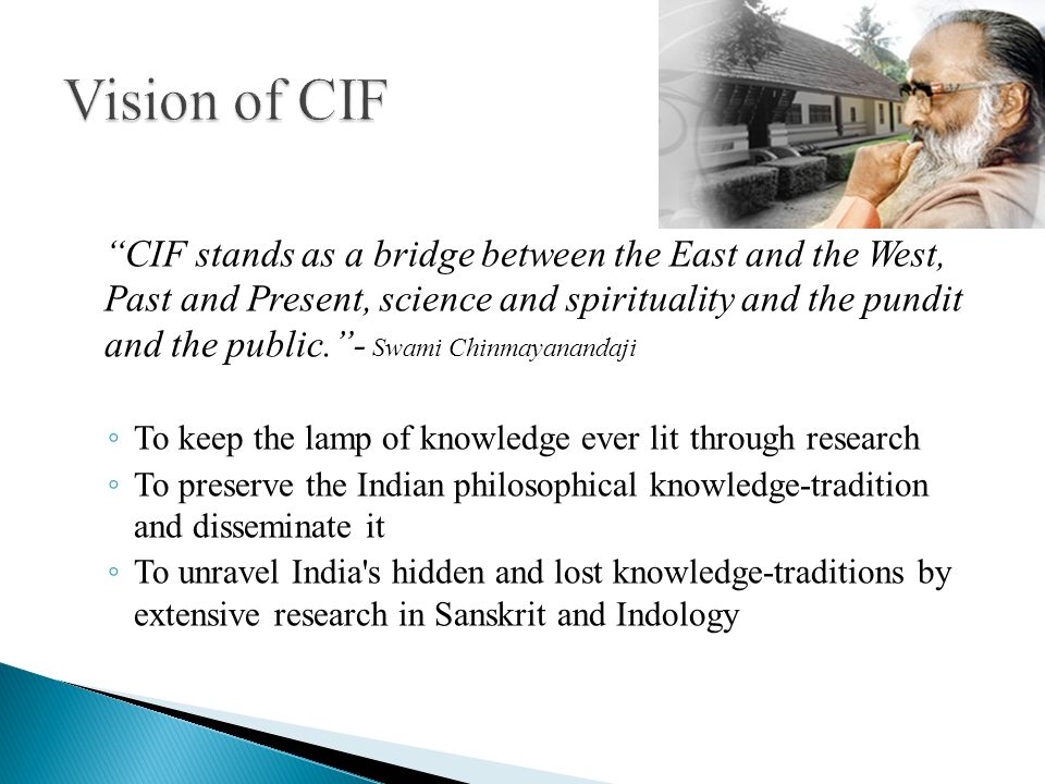 Vision of CIF