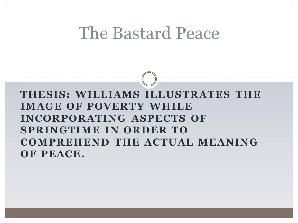 The Bastard Peace Ppt Video Online Download The Bastard Peace Ppt Video Online Download