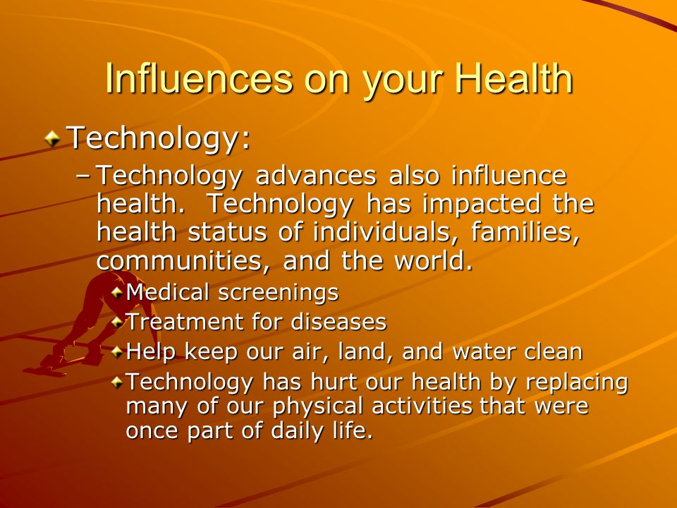 Influences on your Health