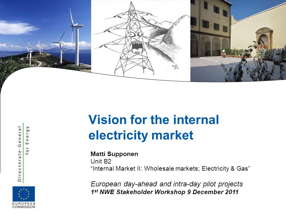 Vision for the internal electricity market