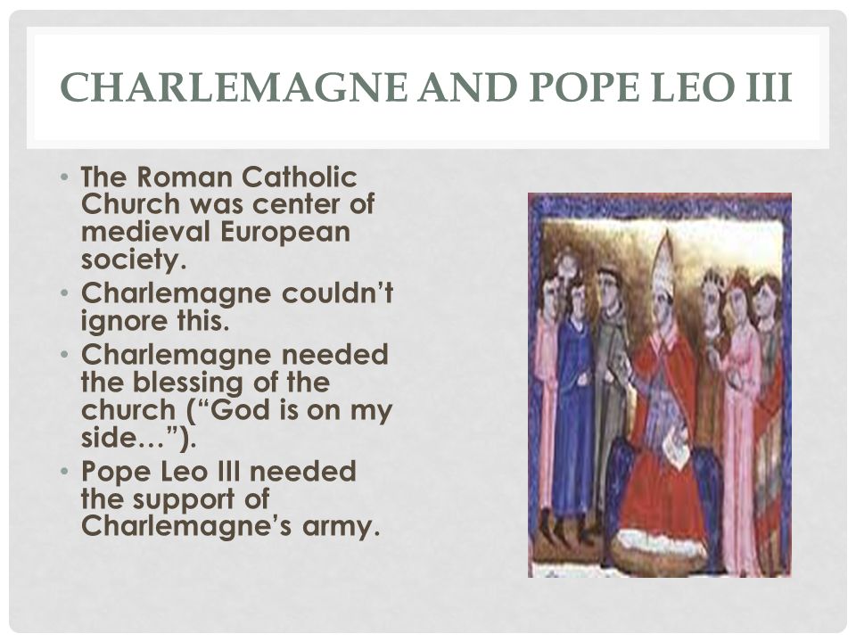 Charlemagne and Pope Leo III