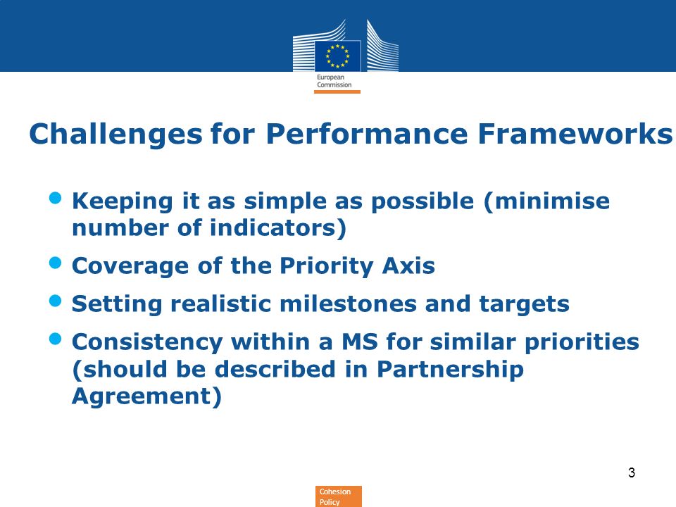 Challenges for Performance Frameworks
