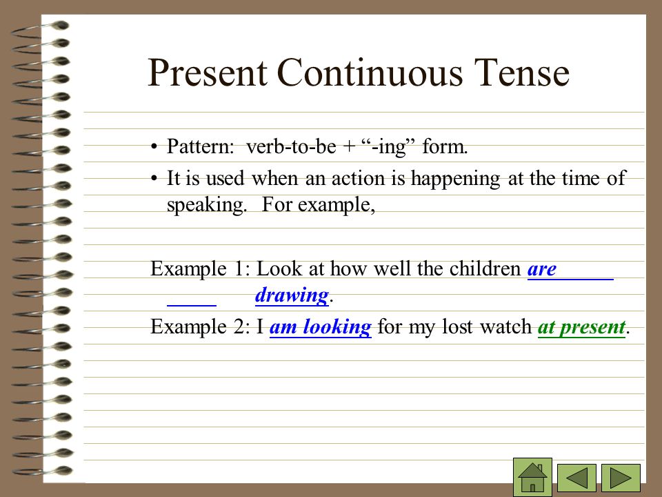 Verb patterns презентация