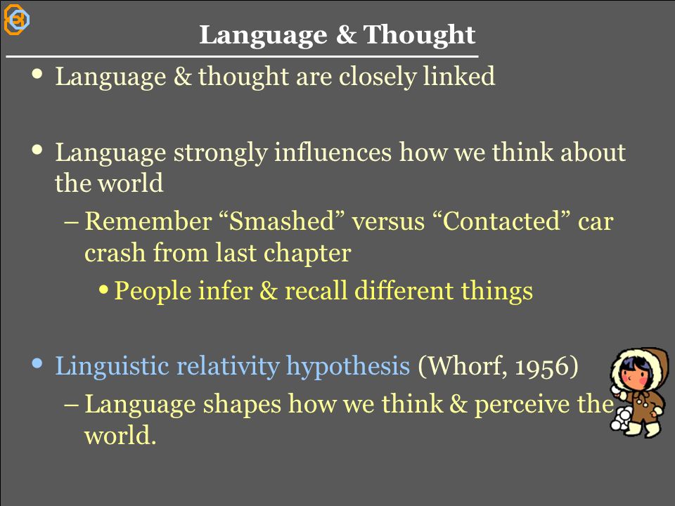 how language shapes thought