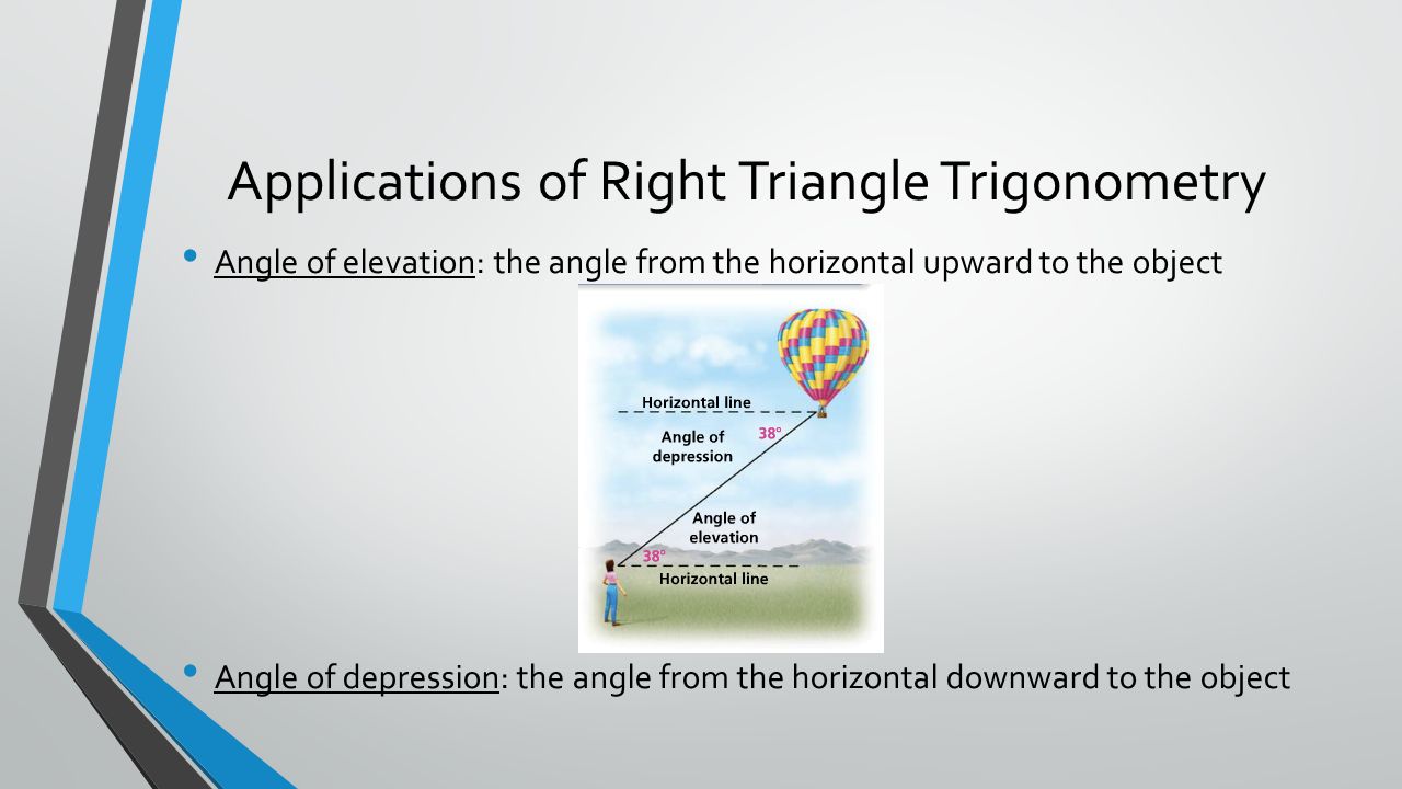 Applications of Right Triangle Trigonometry