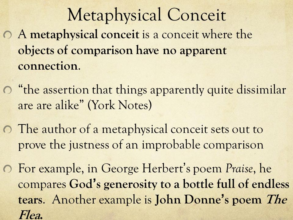 metaphysical poetry john donne the flea
