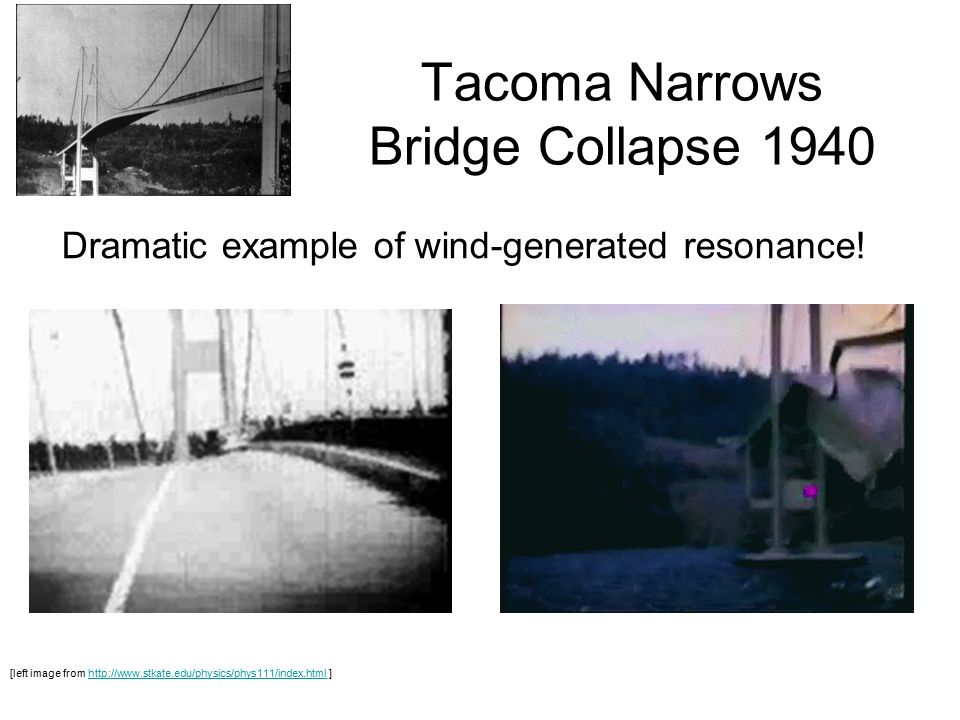 Tacoma Narrows Bridge Collapse 1940
