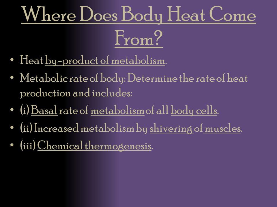 Body Temperature; Regulation & Associated Factors - ppt download