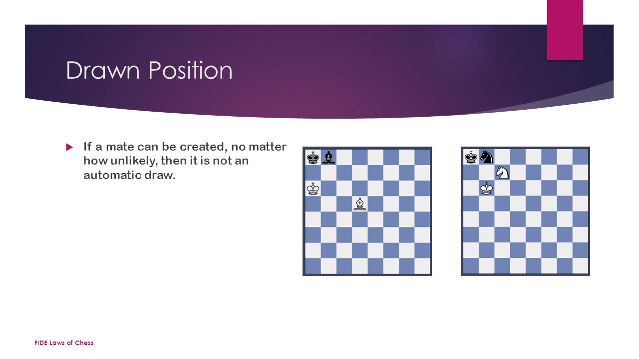 FIDE ARBITER COURSE FIDE Laws of Chess Laws of Chess. - ppt video online  download