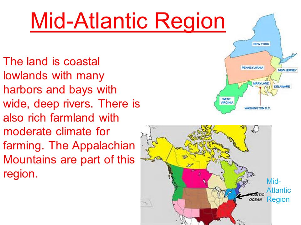 Mid-Atlantic Region.