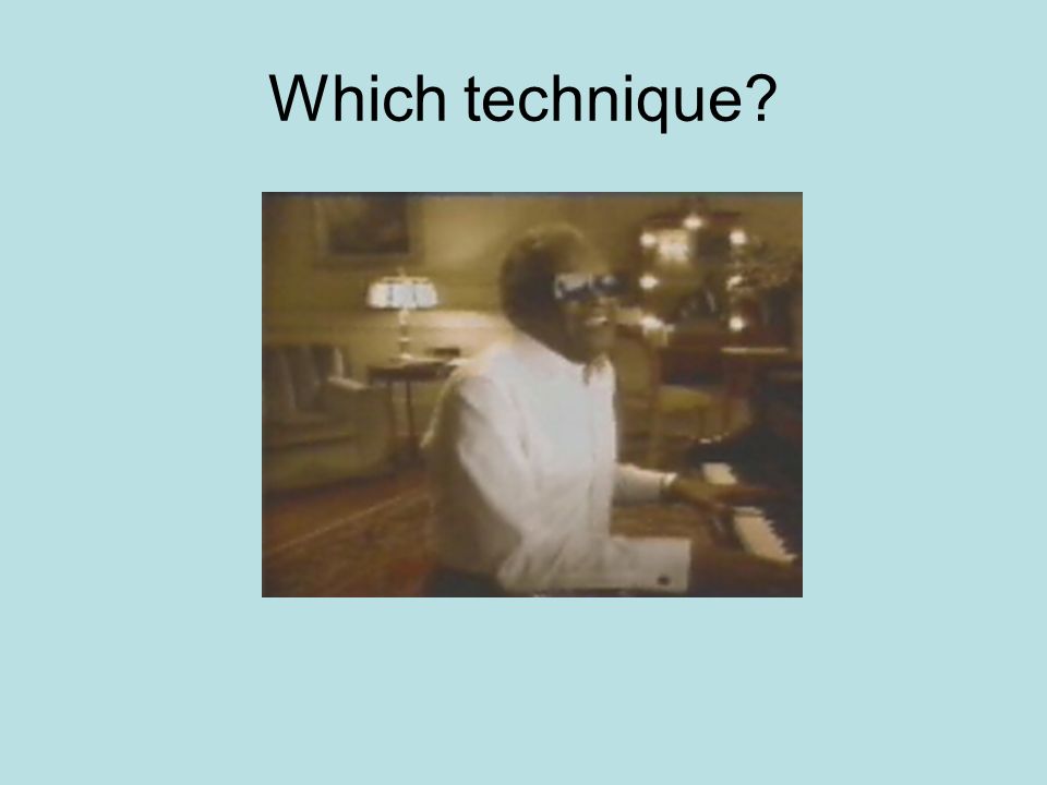 Which technique