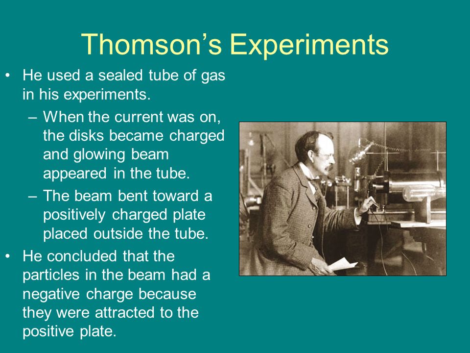 Thomson’s Experiments