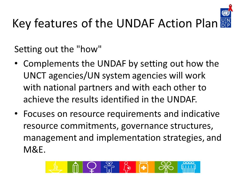Key features of the UNDAF Action Plan