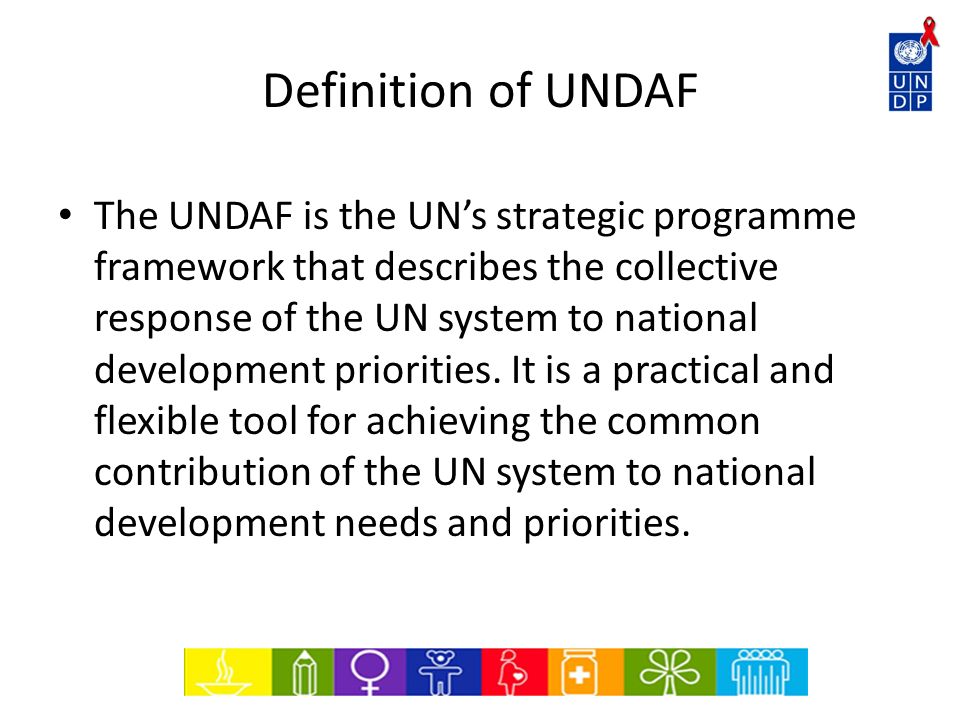 Definition of UNDAF
