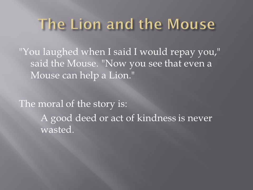 A short story typically with animals conveying a moral. - ppt video online  download