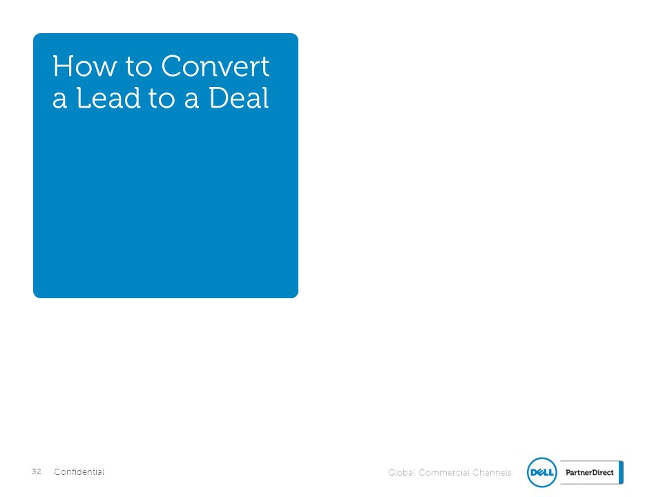 How to Convert a Lead to a Deal