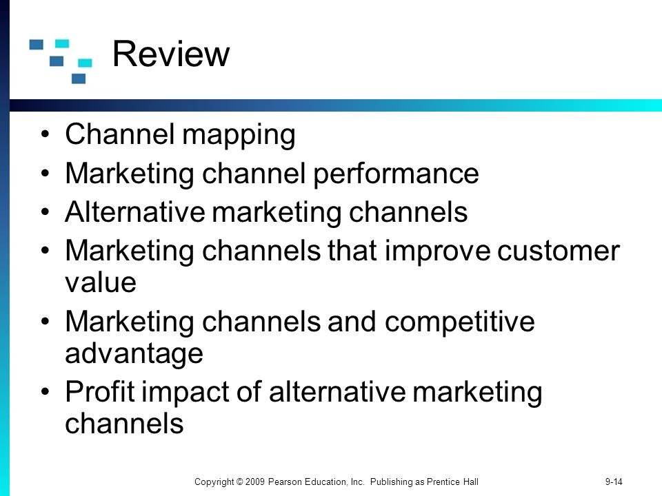 Review Channel mapping Marketing channel performance