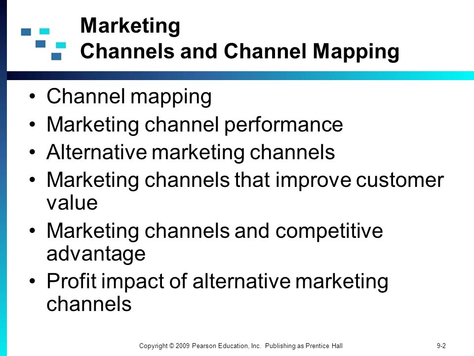 Marketing Channels and Channel Mapping