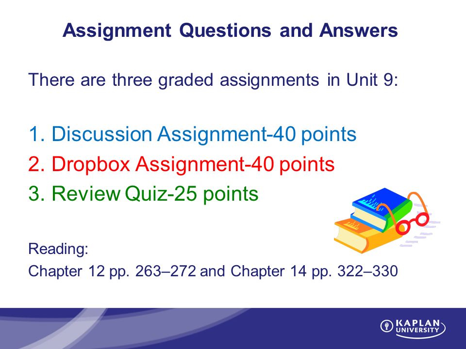 Assignment Questions and Answers