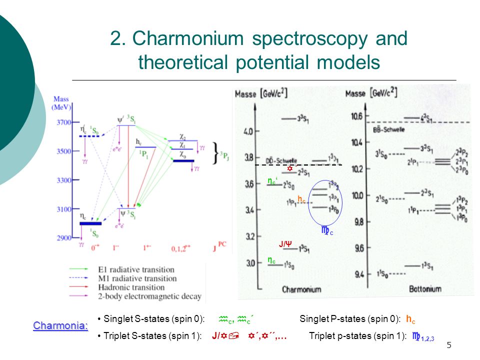 Theoretical description of the charmonium structure in QCD - ppt video ...