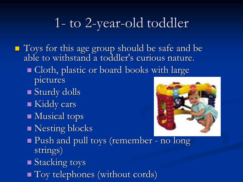 toys for different age groups