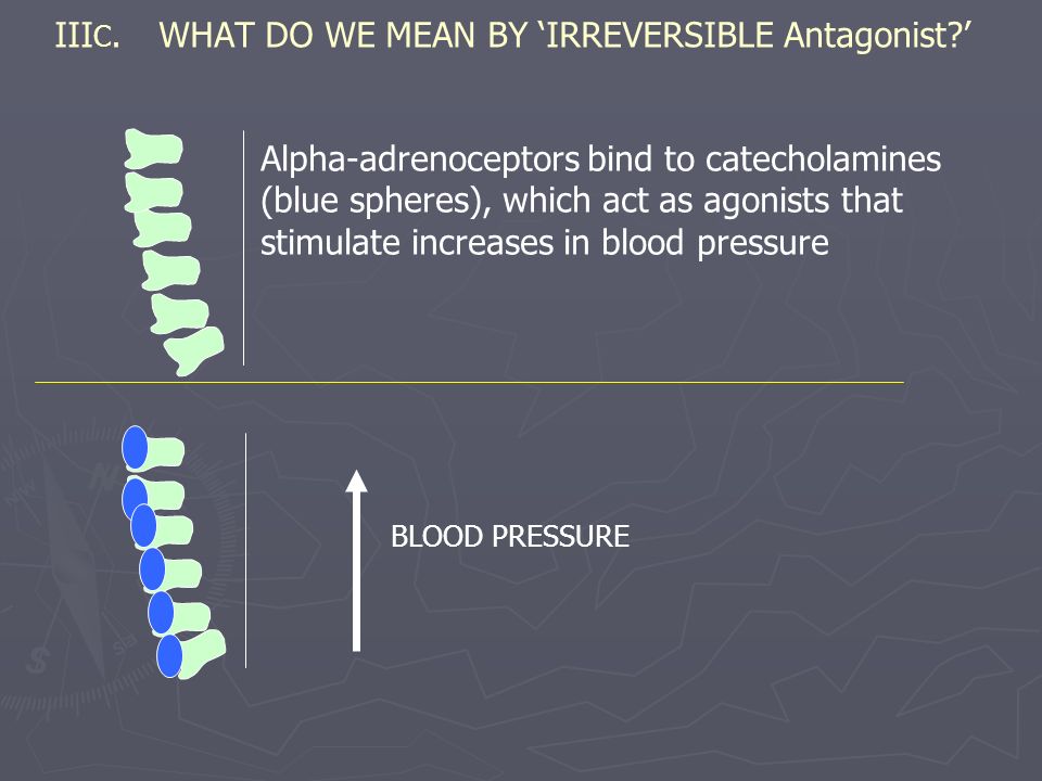IIIC. WHAT DO WE MEAN BY ‘IRREVERSIBLE Antagonist ’