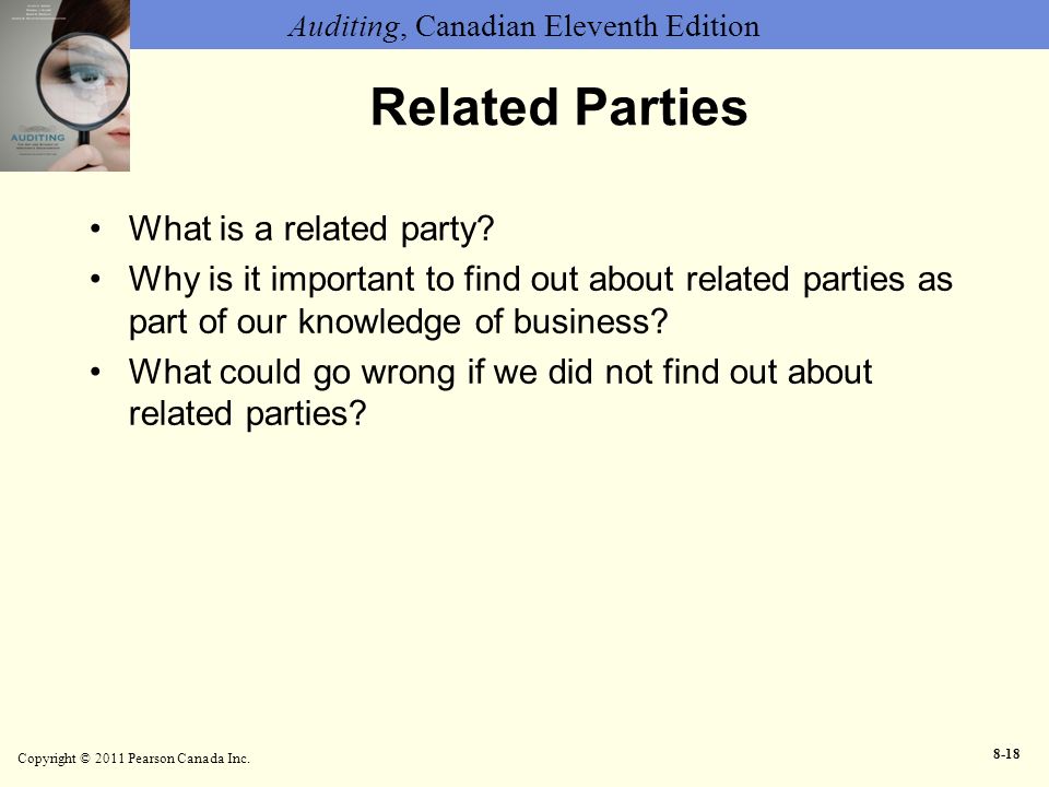 Related Parties What is a related party