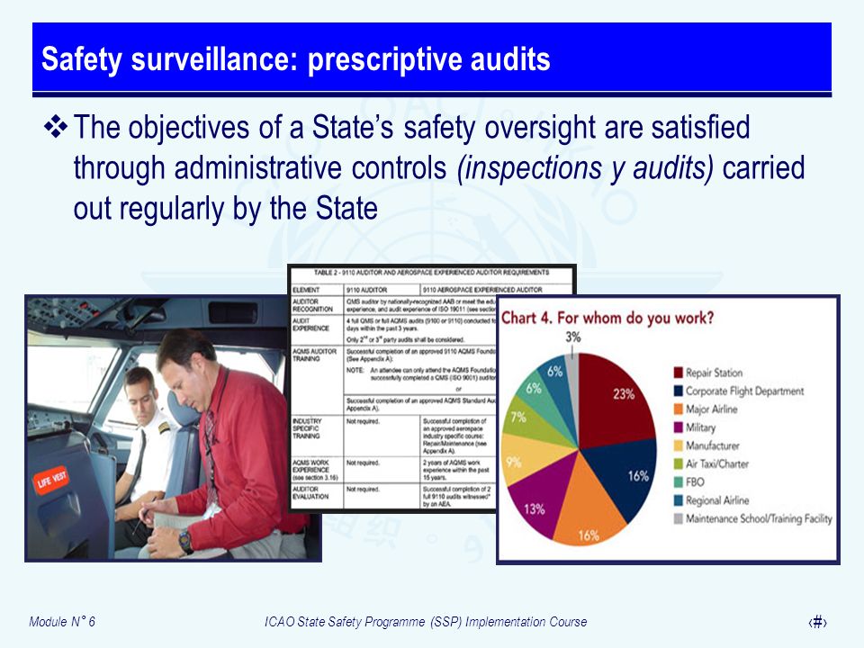Safety surveillance: prescriptive audits