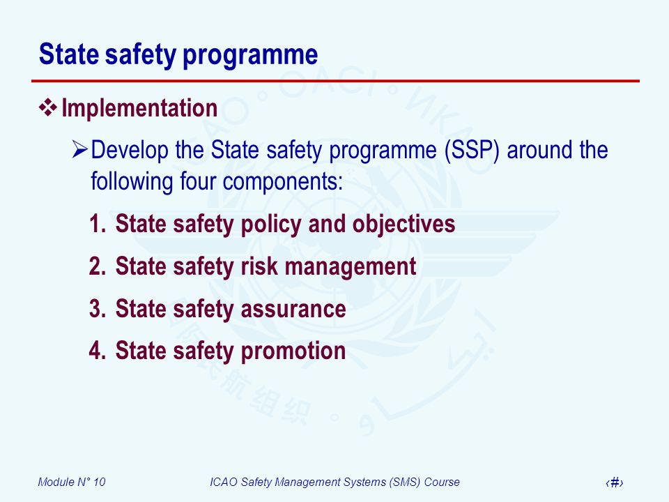 State safety programme