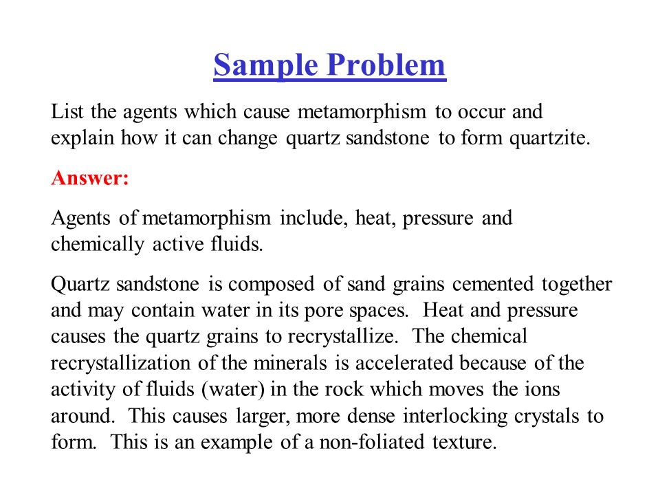 Agents Of Metamorphism Ppt Video Online Download