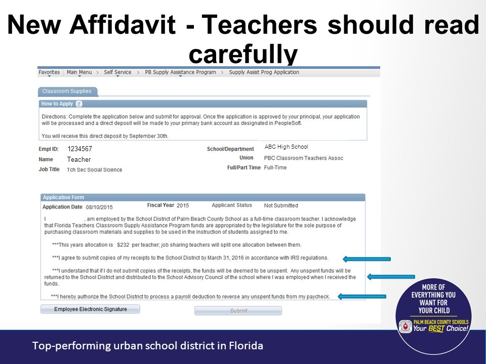 Florida Teachers Classroom Supply Assistance Program Changes ppt video online download
